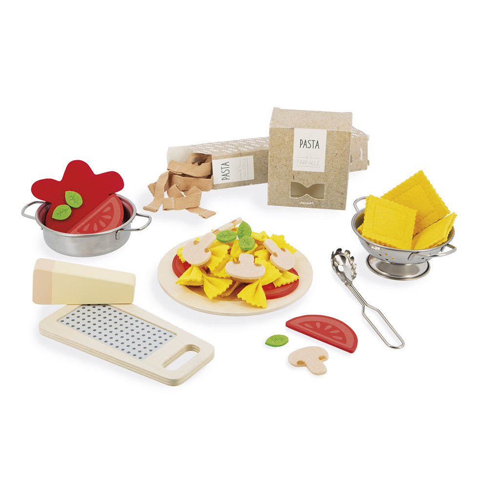 Conjunto Mini Chef Italiano Massas com 30 peças