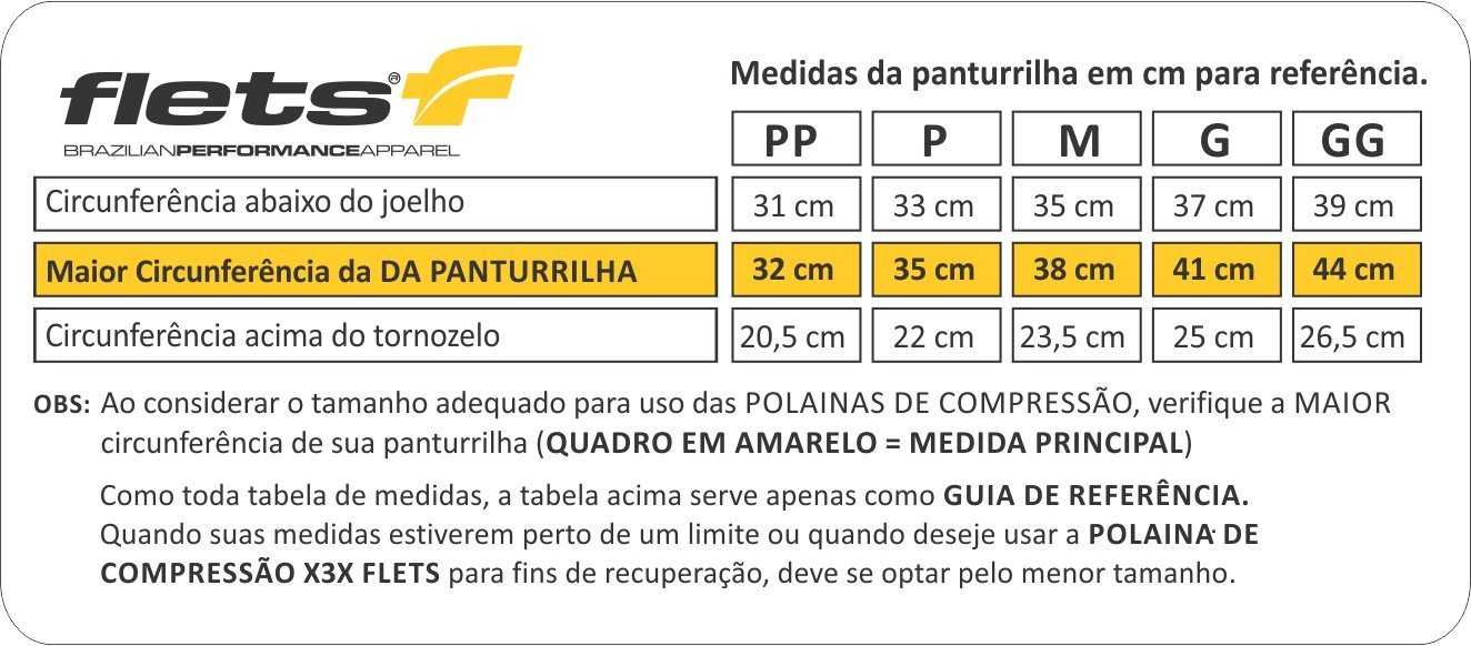 Polaina X3X Compression Ultra Unissex Estanho