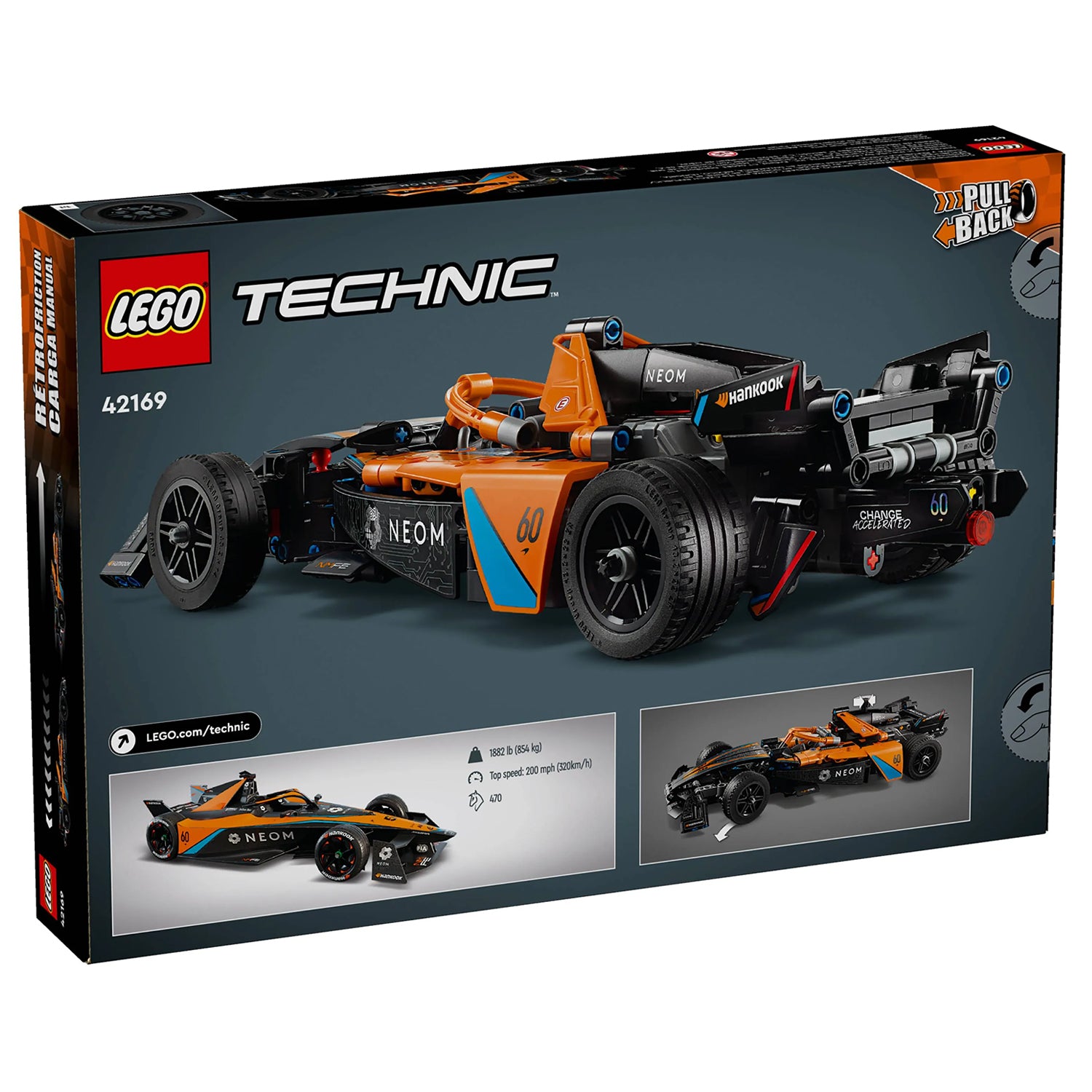 Lego Technic - Neom Mclaren Fórmula E Race a Car