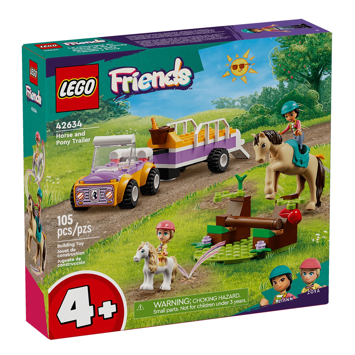 Lego Friends - Trailer de Cavalo e Pônei