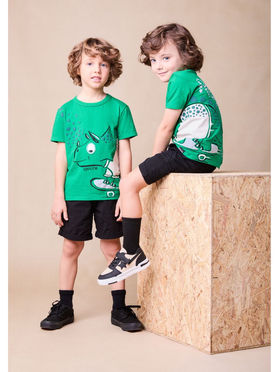 T-Shirt MC Youccie Verde Puro