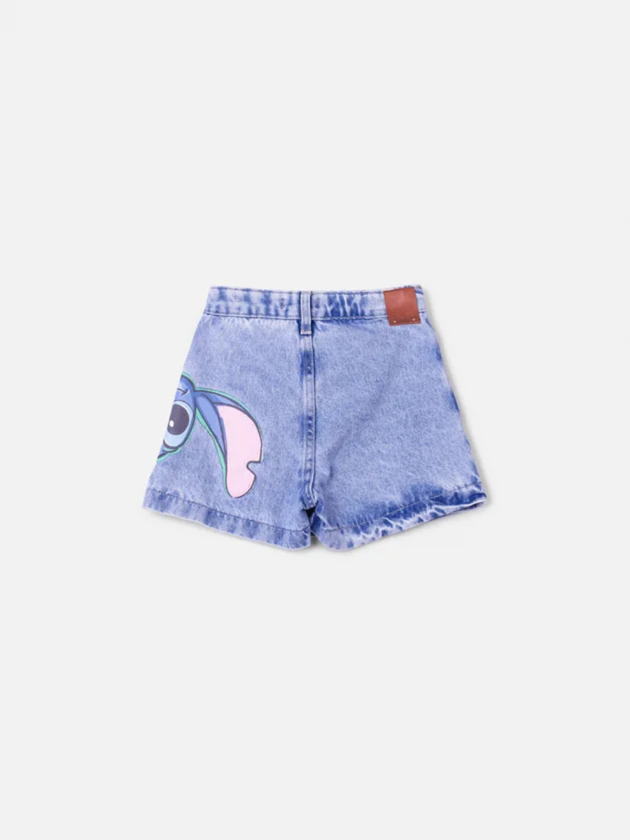 Shorts Saia Jeans Stitch Jeans