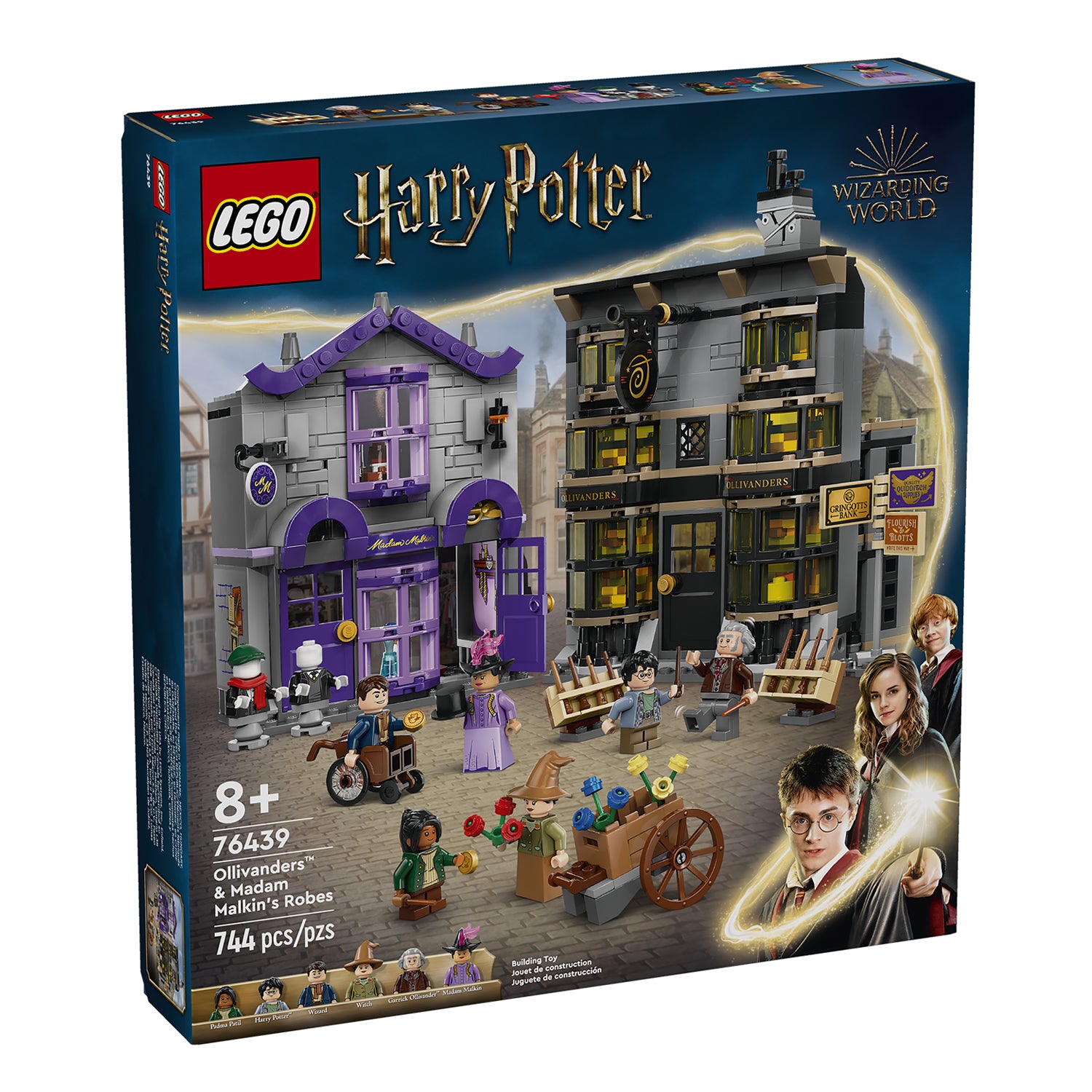 Lego Harry Potter - Ollivanders e as vestes de Madame Malkin