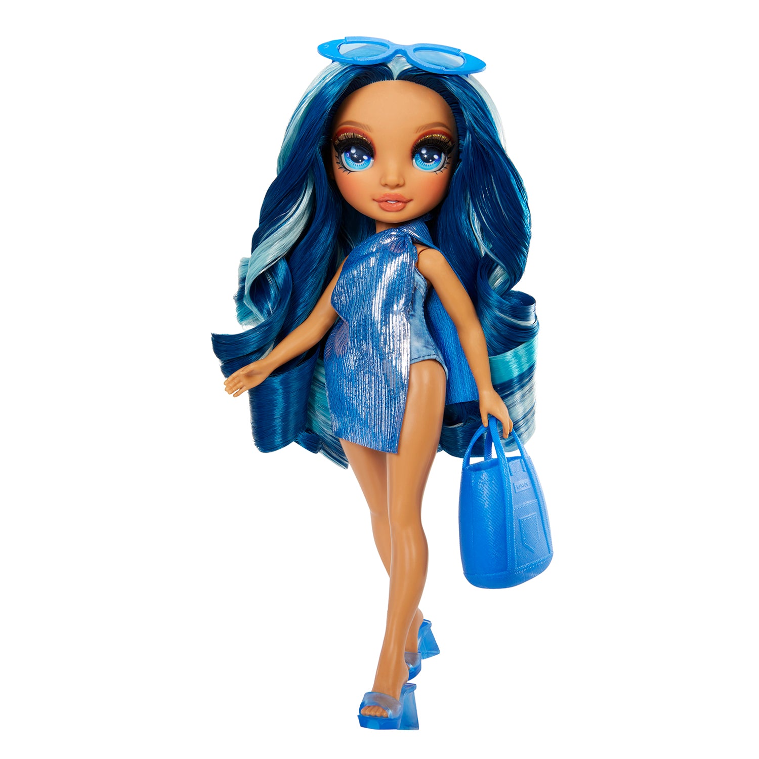 Boneca Rainbow High Swim & Style - Skyler 27 cm  (Azul)