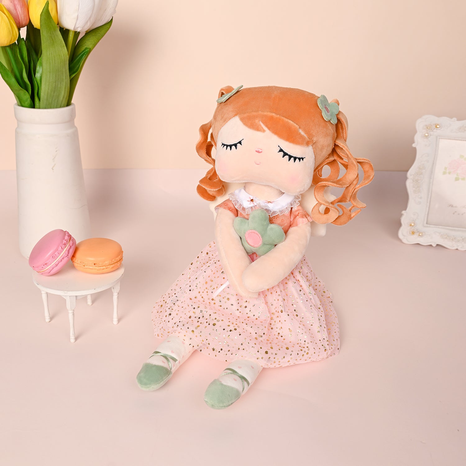 Boneca Metoo com Caixa Angela Fada Malu - 33 cm