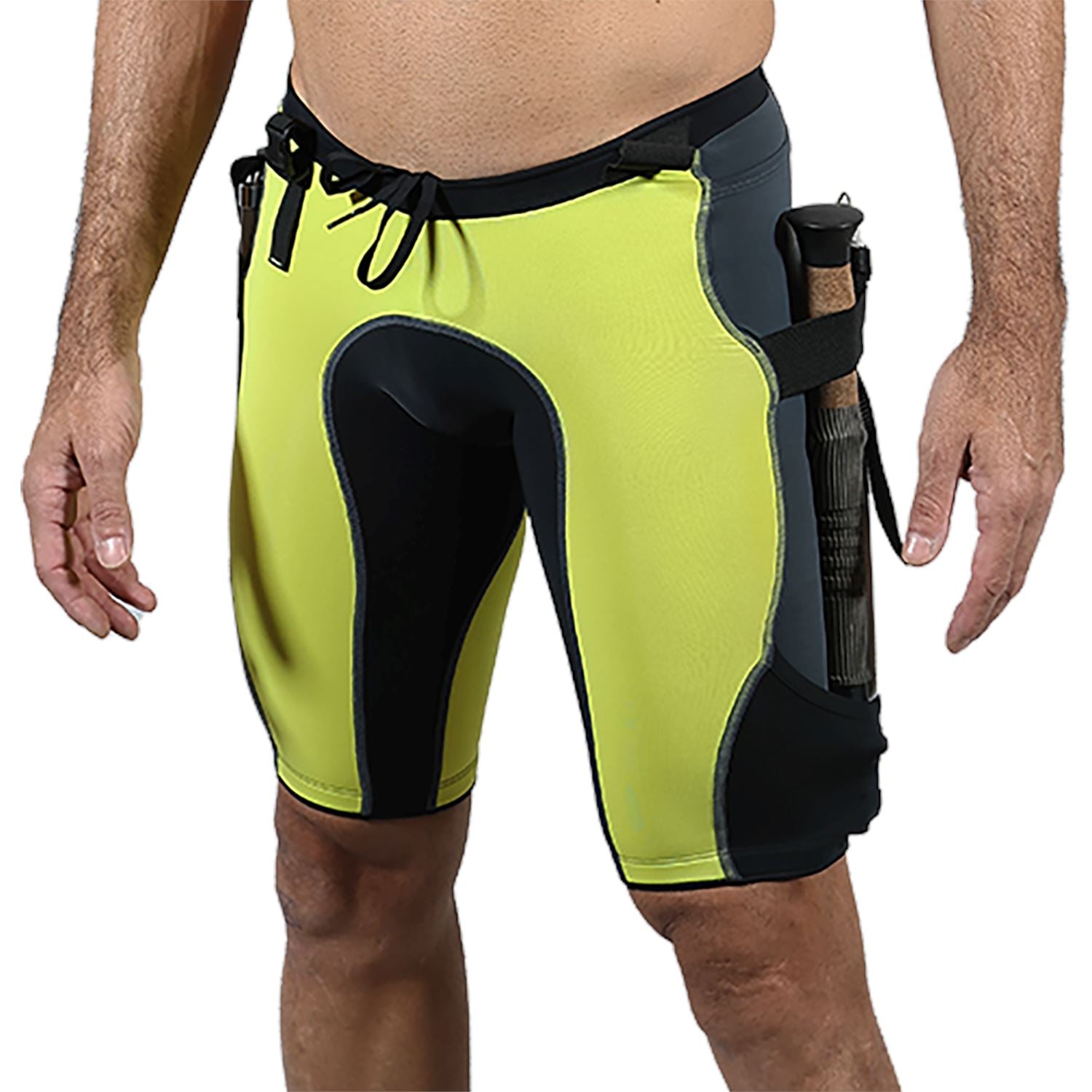 Bermuda Trail Running Verde com Preto Masculina