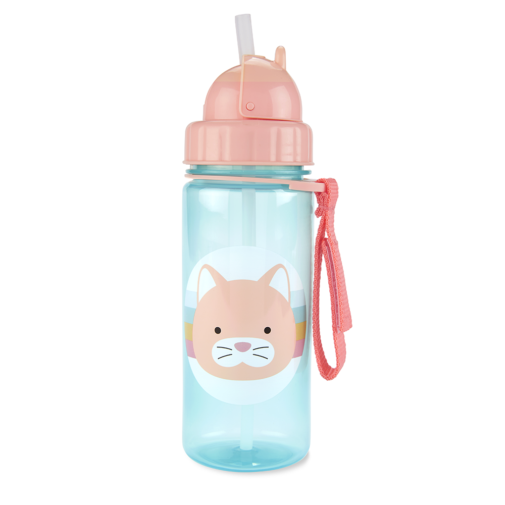 Garrafa Flip Zoo Gatinha Skip Hop - 384 ml