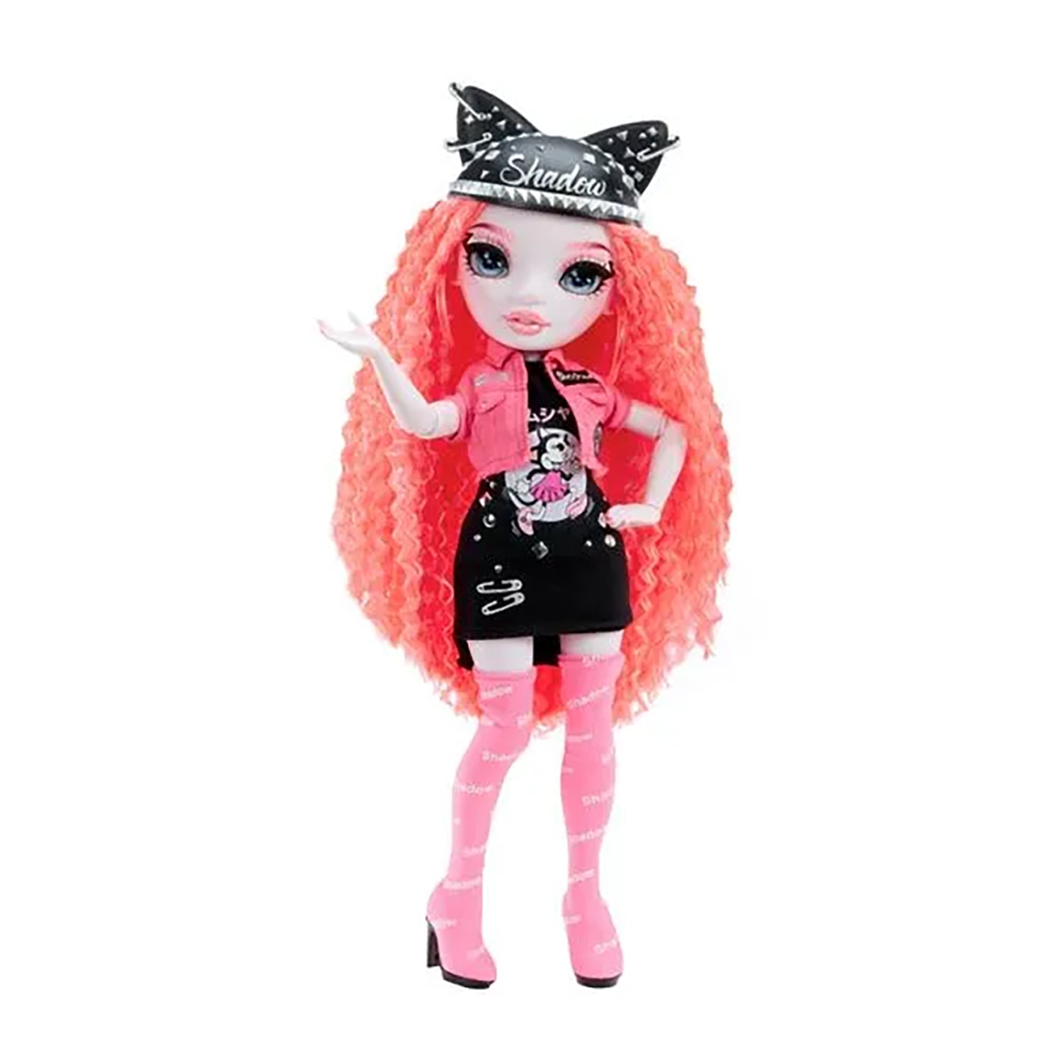 Boneca Rainbow High Vision High Mara Pinkett - Rosa Neon