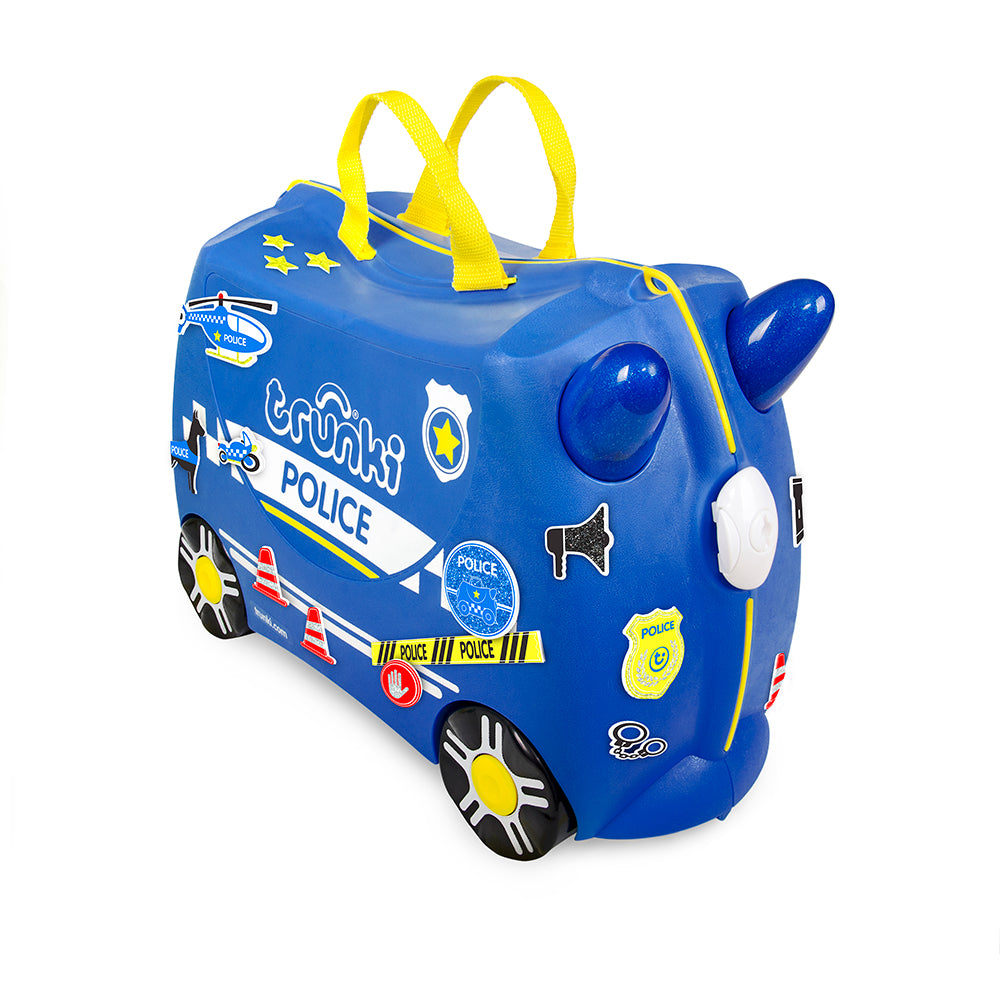 Mala Infantil com Rodinha Percy O Carro de Polícia Trunki