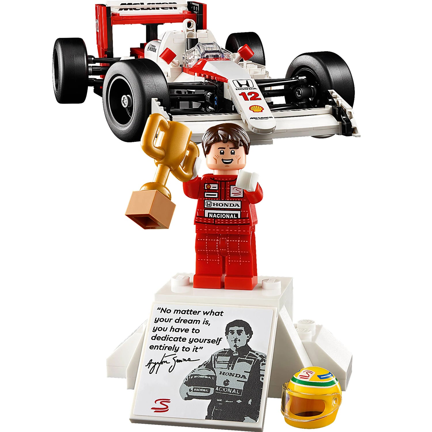 Lego Icons - McLaren MP4/4 e Ayrton Senna