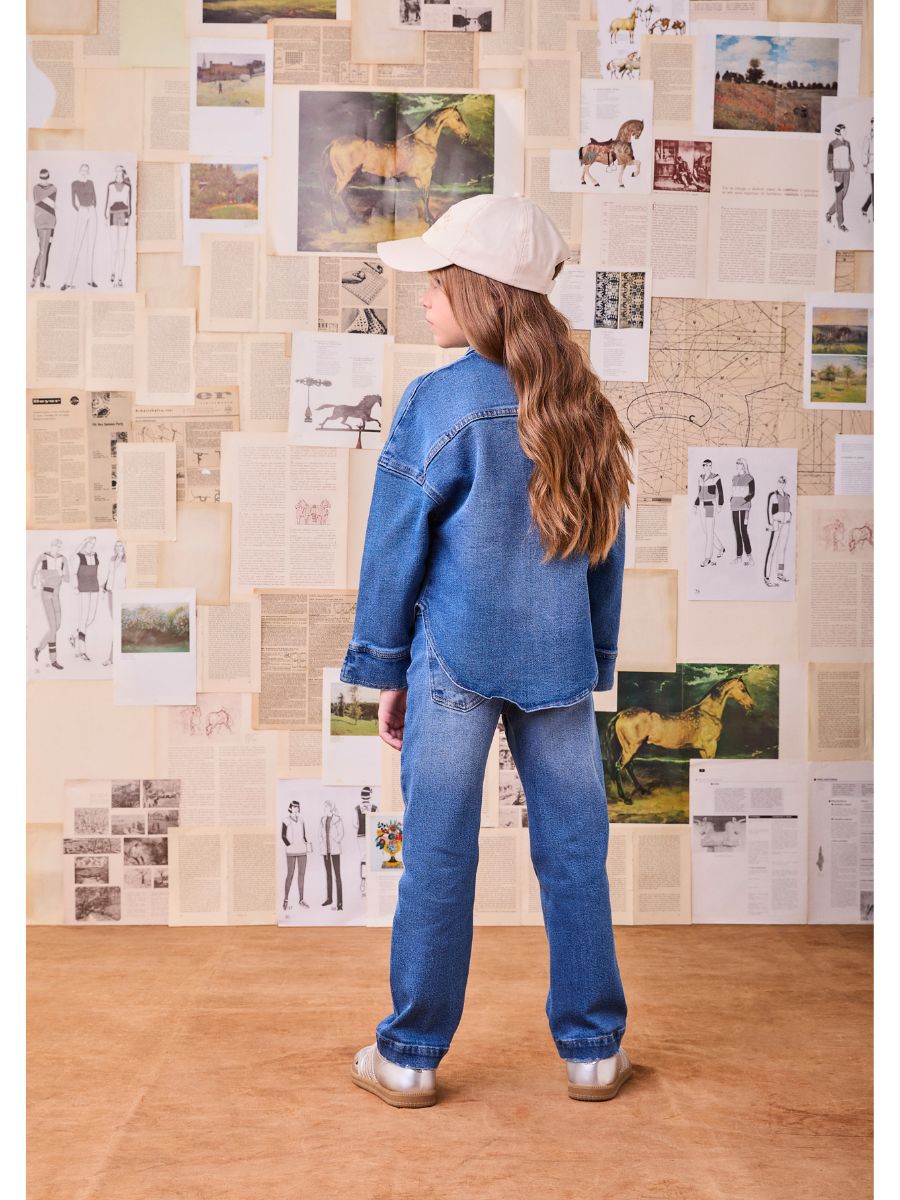 Calça Jeans infantil feminina
