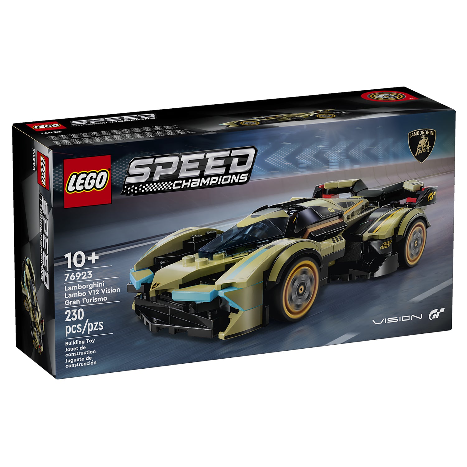 Lego Speed Champions - Supercarro Lamborghini Lambo V12 Vision GT