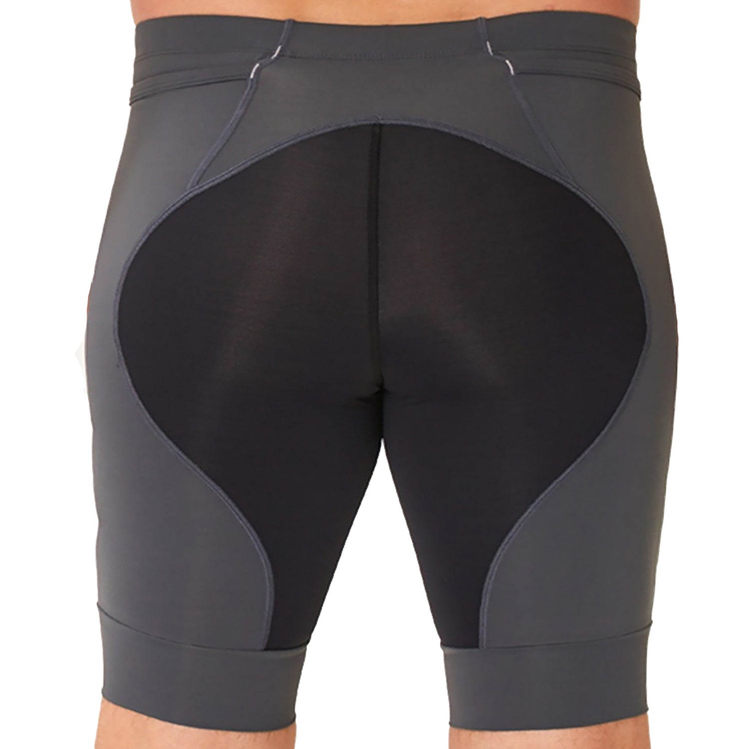 BERMUDA MULTISPORT RUN PRETA E ESTANHO COM F EM ESTANHO MASCULINA