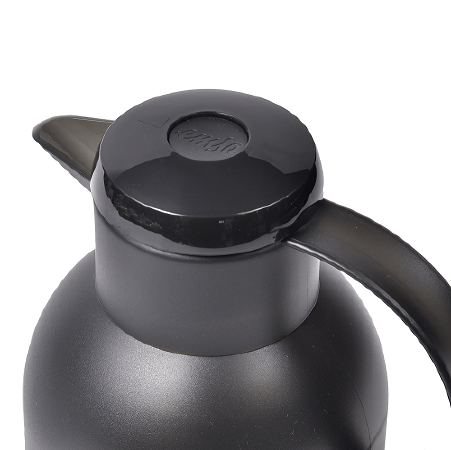 Garrafa Térmica de 1 Litro Quick Press Samba Emsa Preta