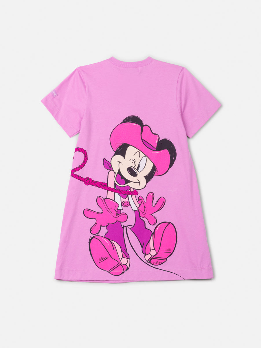 Vestido Minnie Mouse Rosa Rock Rosé