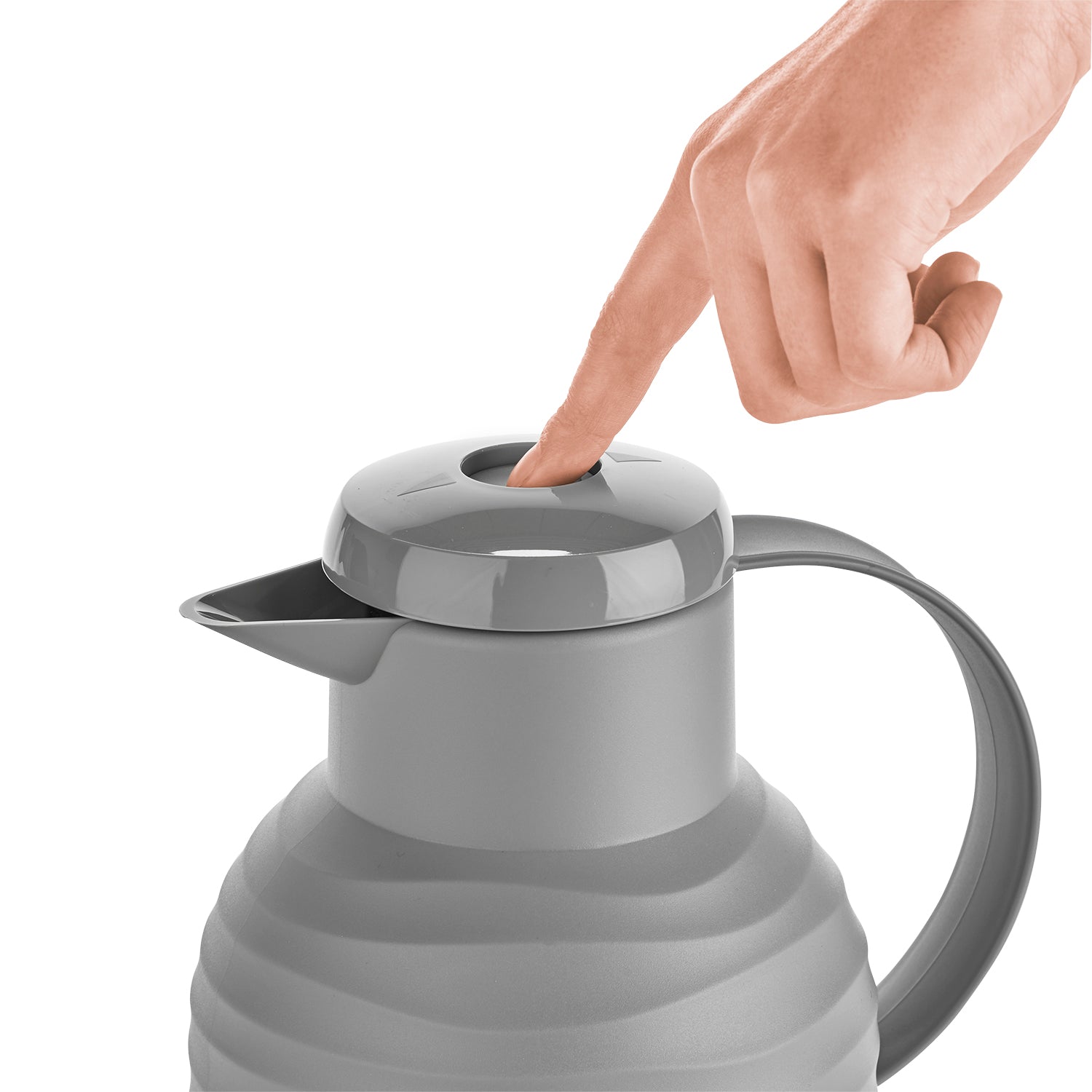 Garrafa Térmica Samba Wave 1 Litro Emsa Cinza