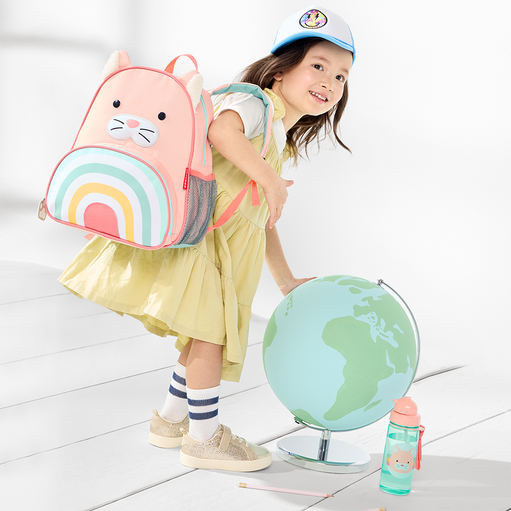 Garrafa Flip Zoo Gatinha Skip Hop - 384 ml