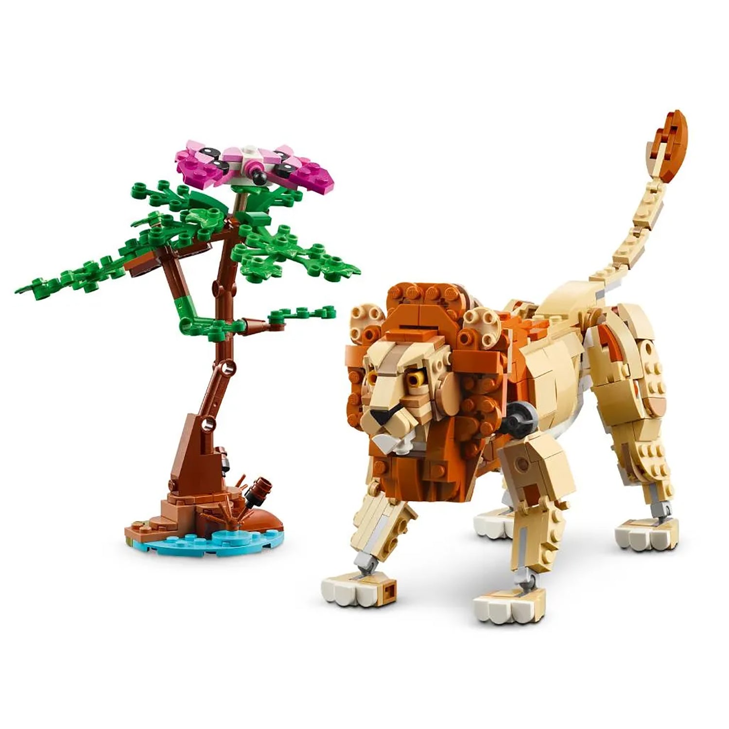Lego Creator 3 em 1 - Animais Selvagens do Safári