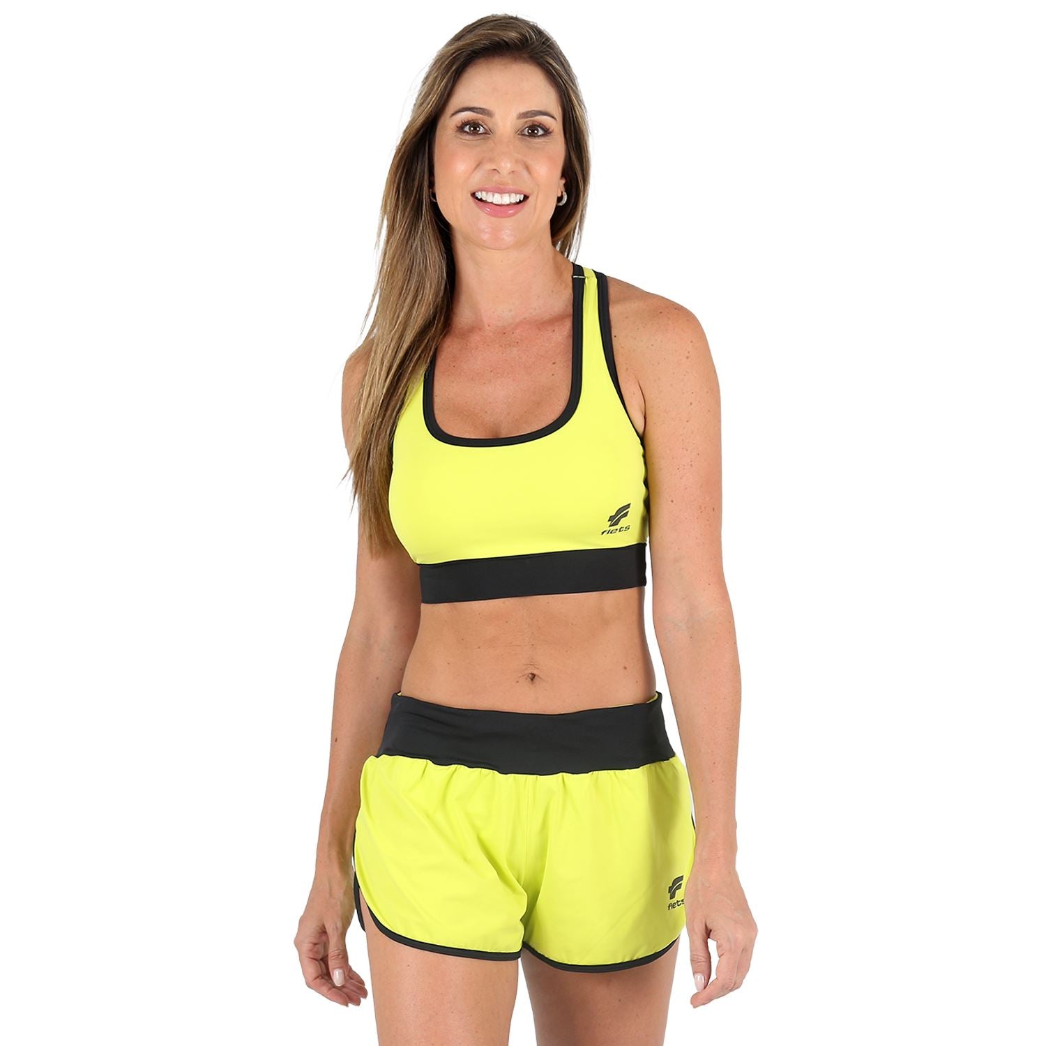 Top Costa Nadador Colours Verde com detalhe preto