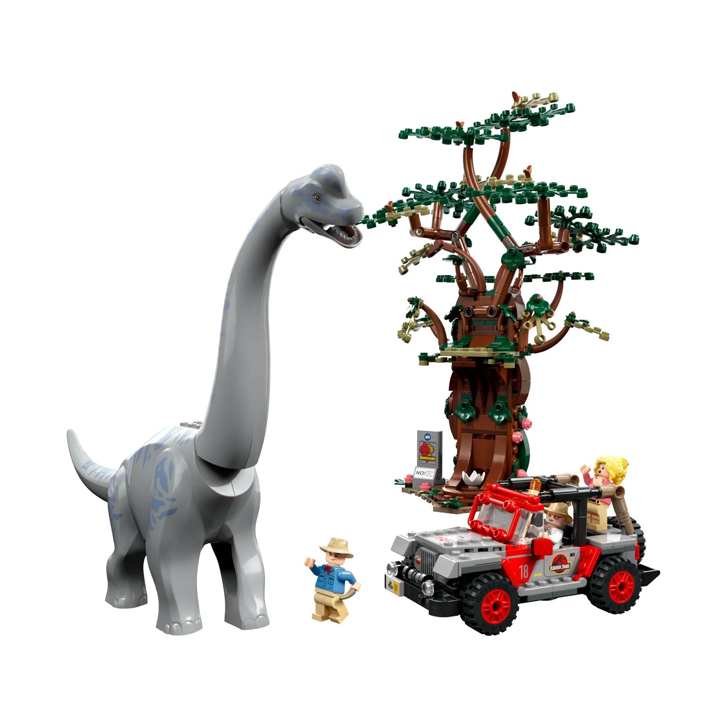 Lego Jurassic Park - Descoberta de Braquiossauro