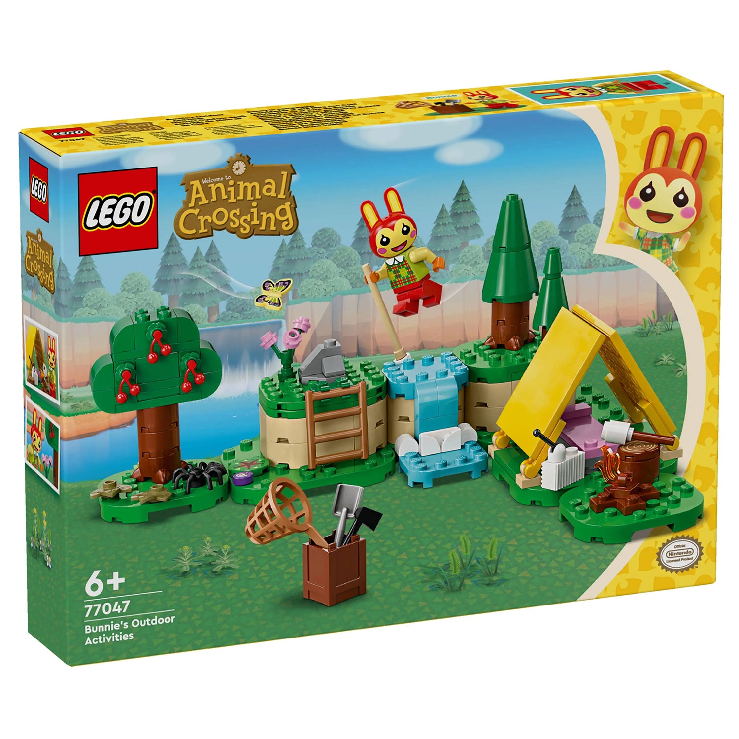 Lego Animal Crossing - Acampamento da Bunnie