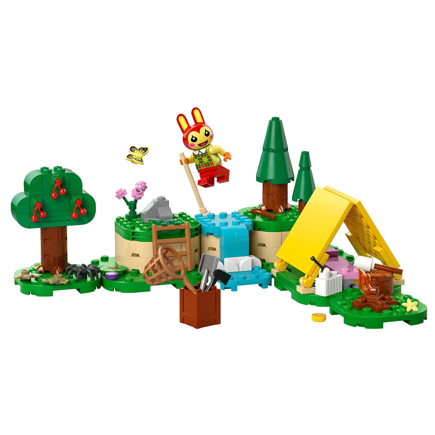 Lego Animal Crossing - Acampamento da Bunnie – JaLoo