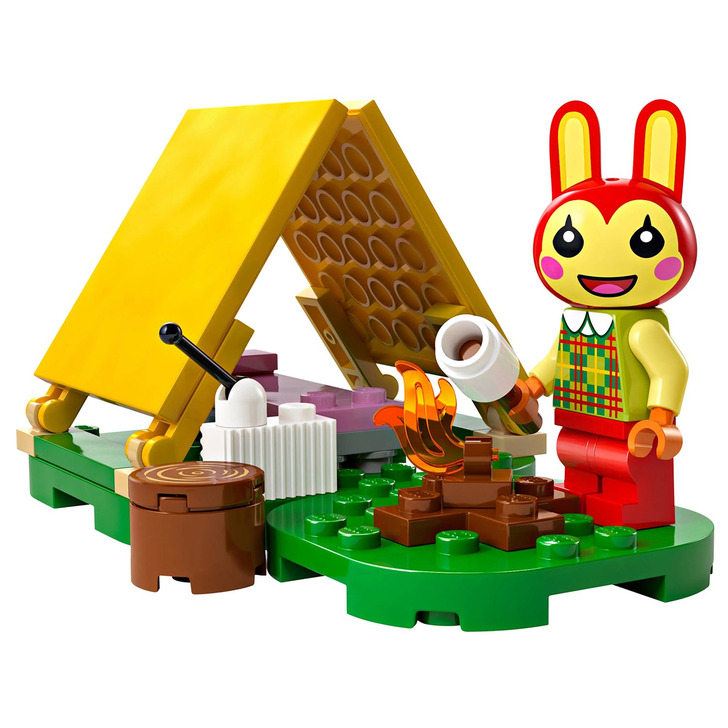 Lego Animal Crossing - Acampamento da Bunnie