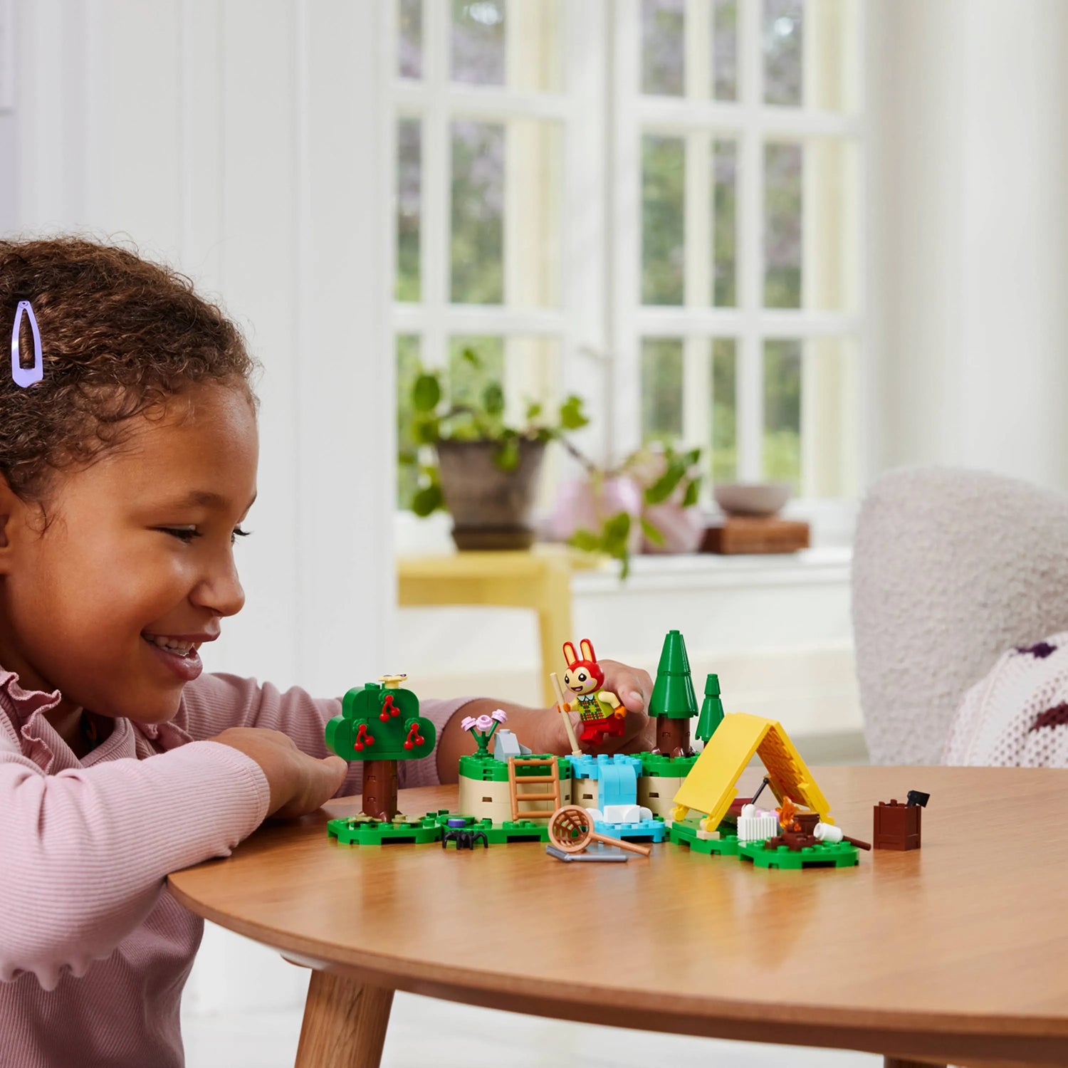 Lego Animal Crossing - Acampamento da Bunnie