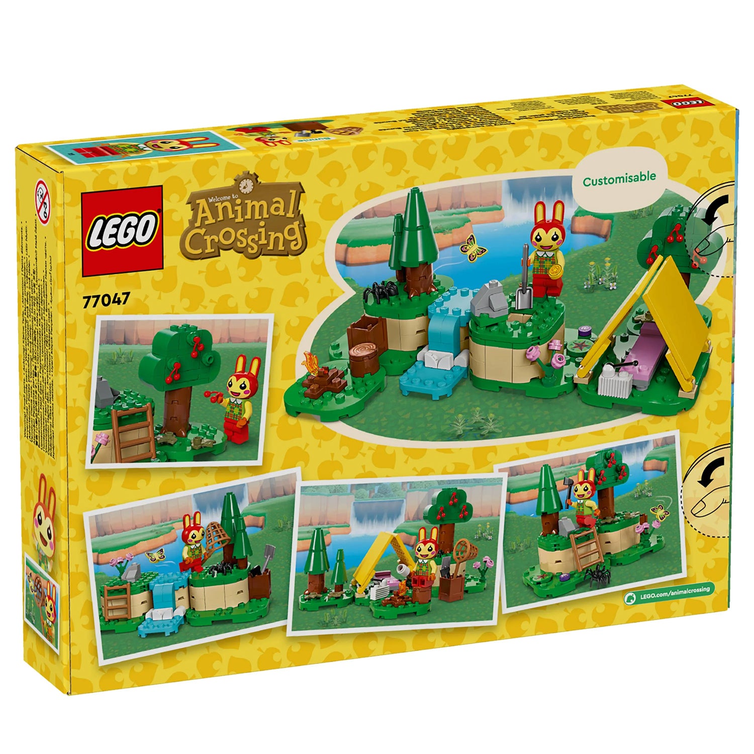 Lego Animal Crossing - Acampamento da Bunnie