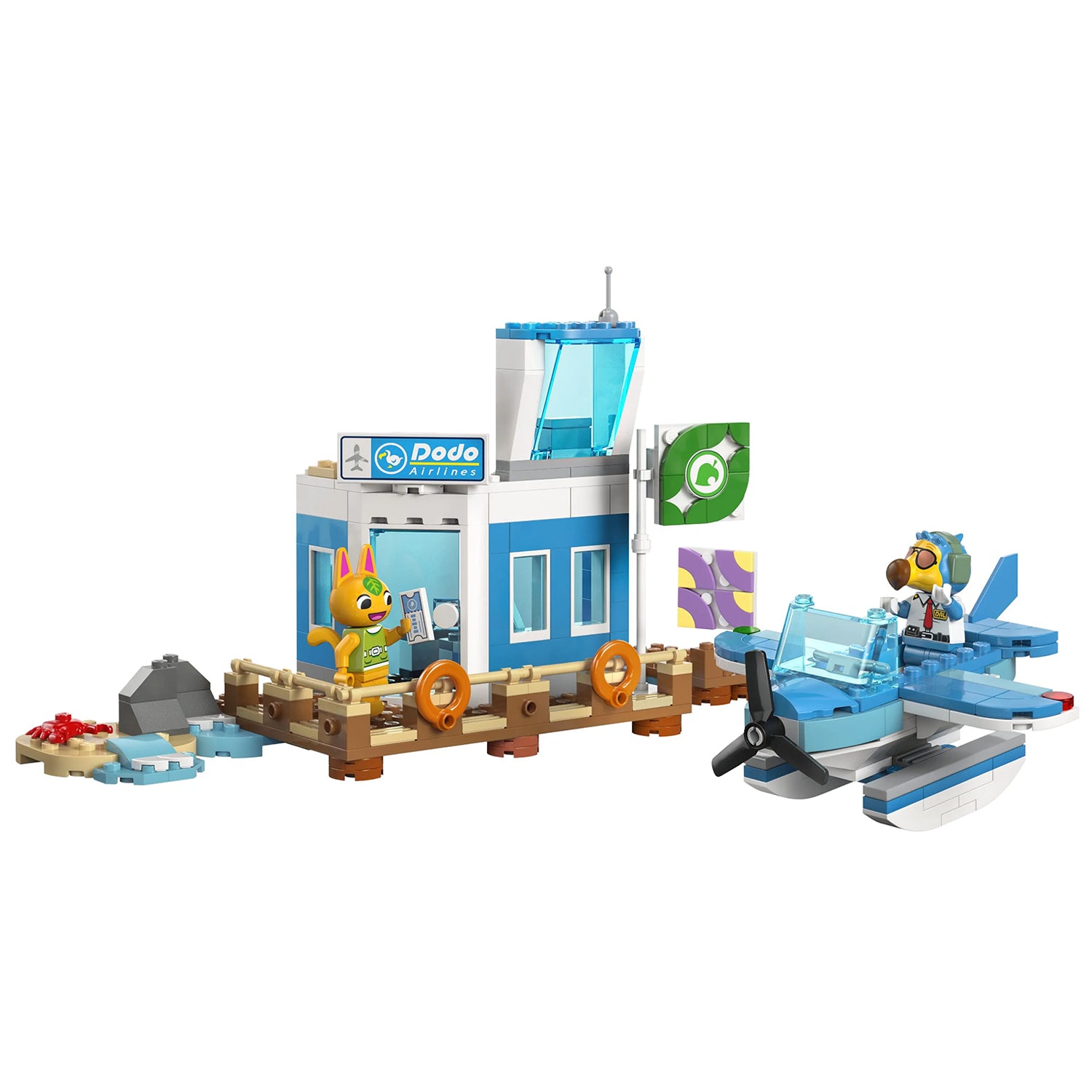 Lego Animal Crossing - Voe com Dodo Airlines