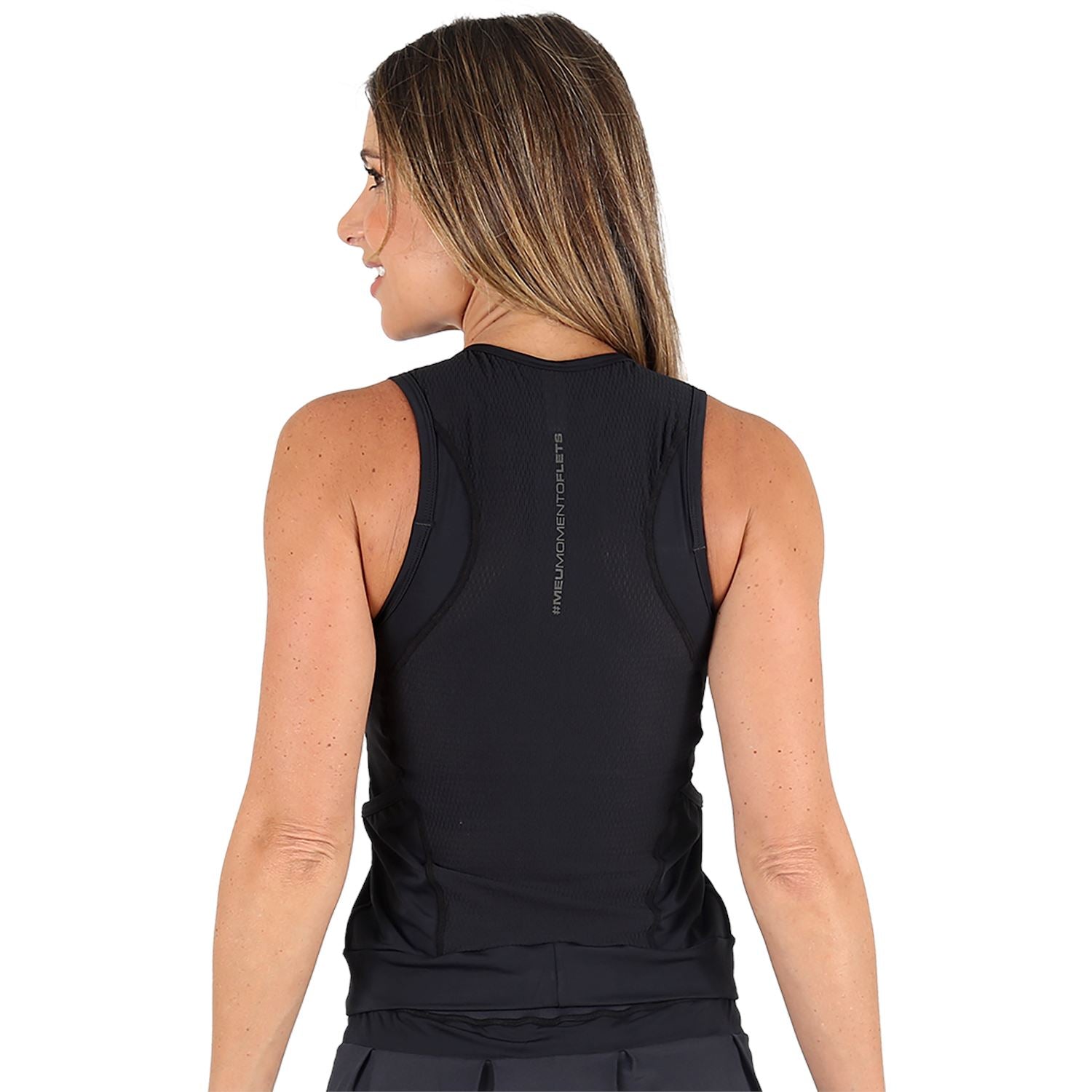 Regata Feminina Top Preta