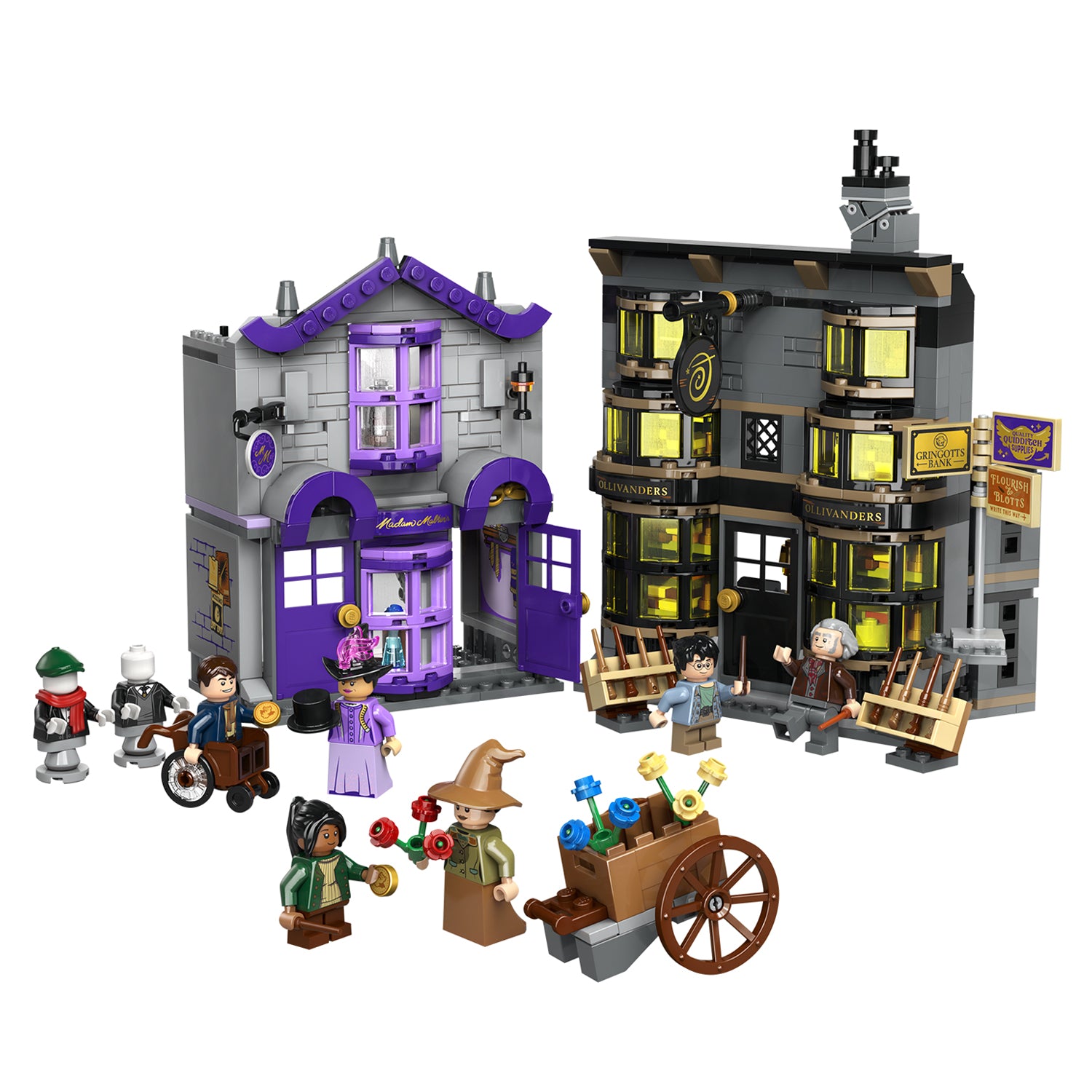 Lego Harry Potter - Ollivanders e as vestes de Madame Malkin