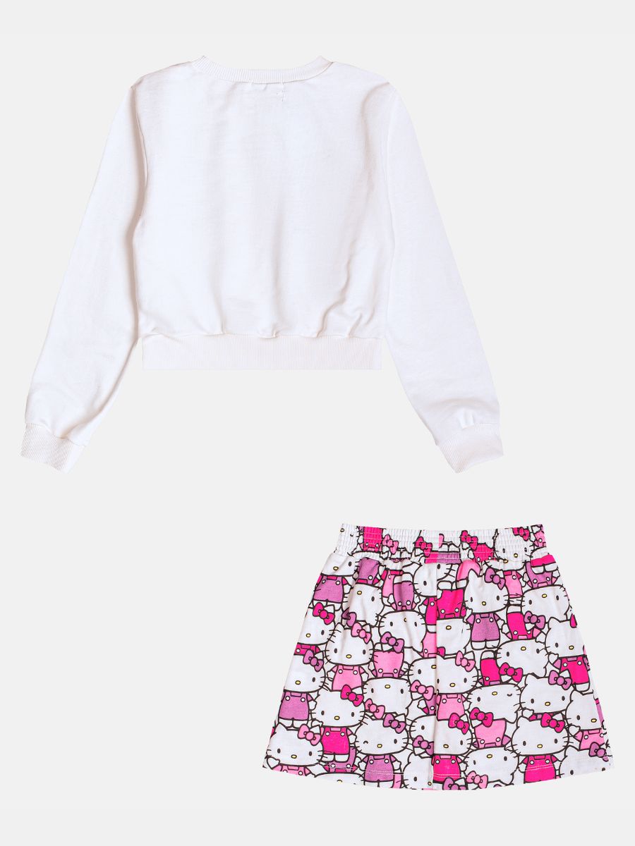 Conjunto Casaco e Saia Pérola