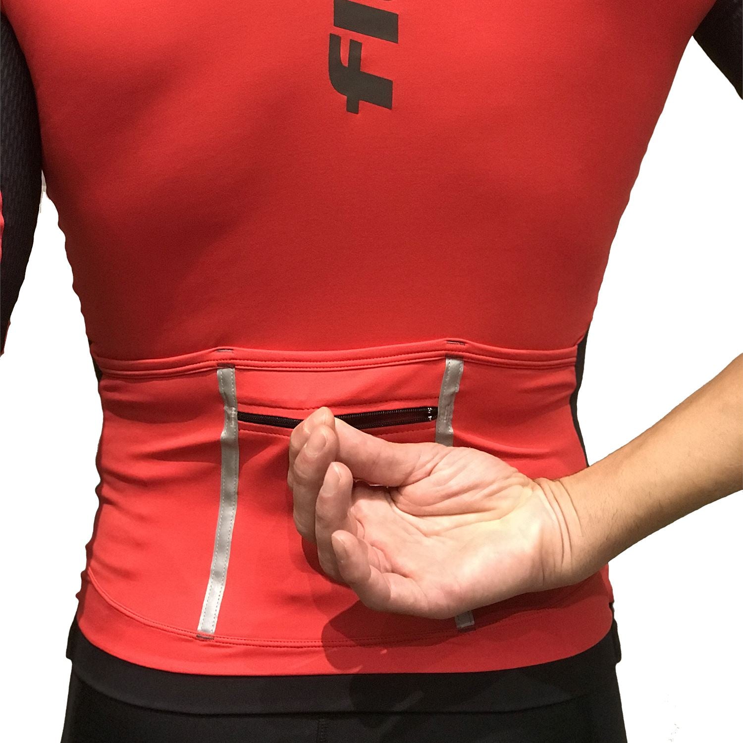 Jersey Manga Curta Nova Cycletech Vermelho