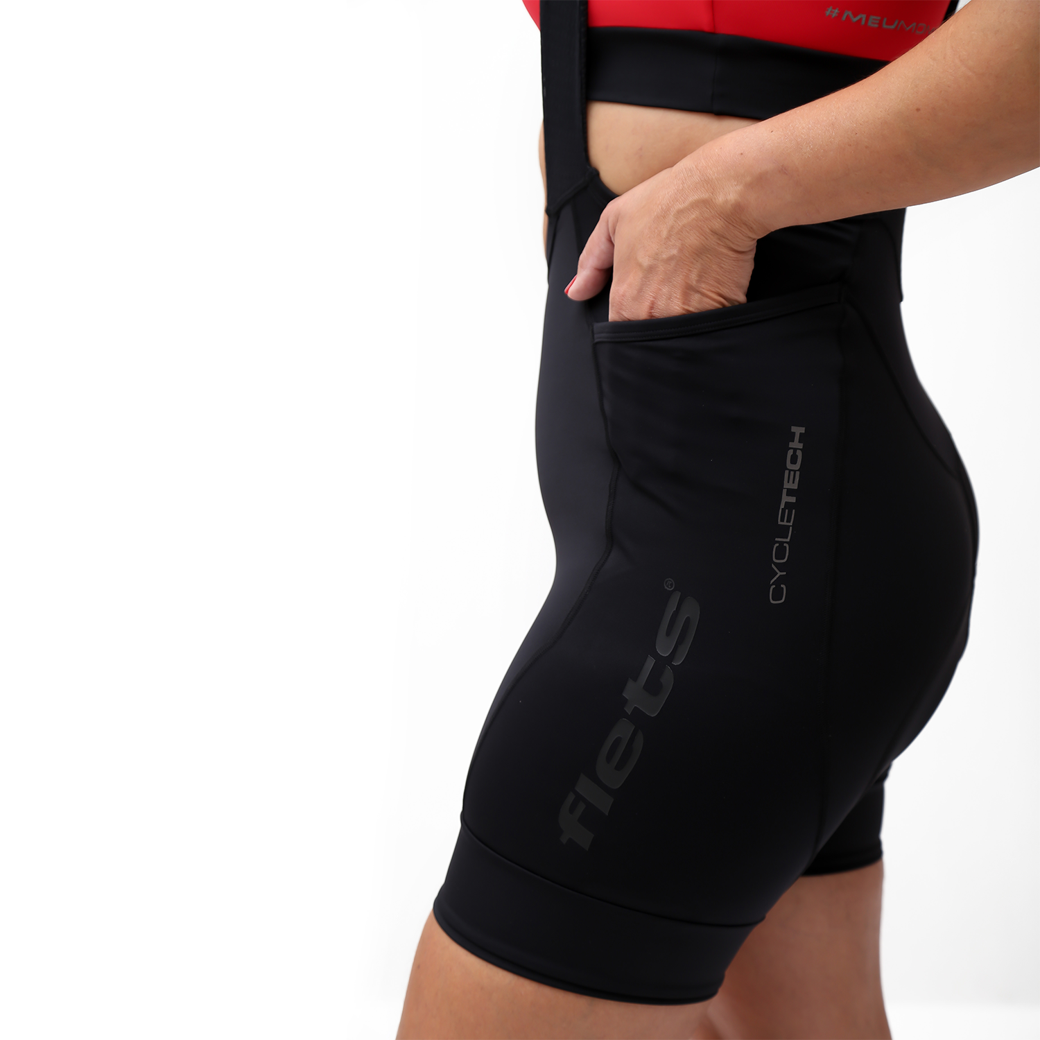 Bretelle Nova Cycletech Feminino Allblack
