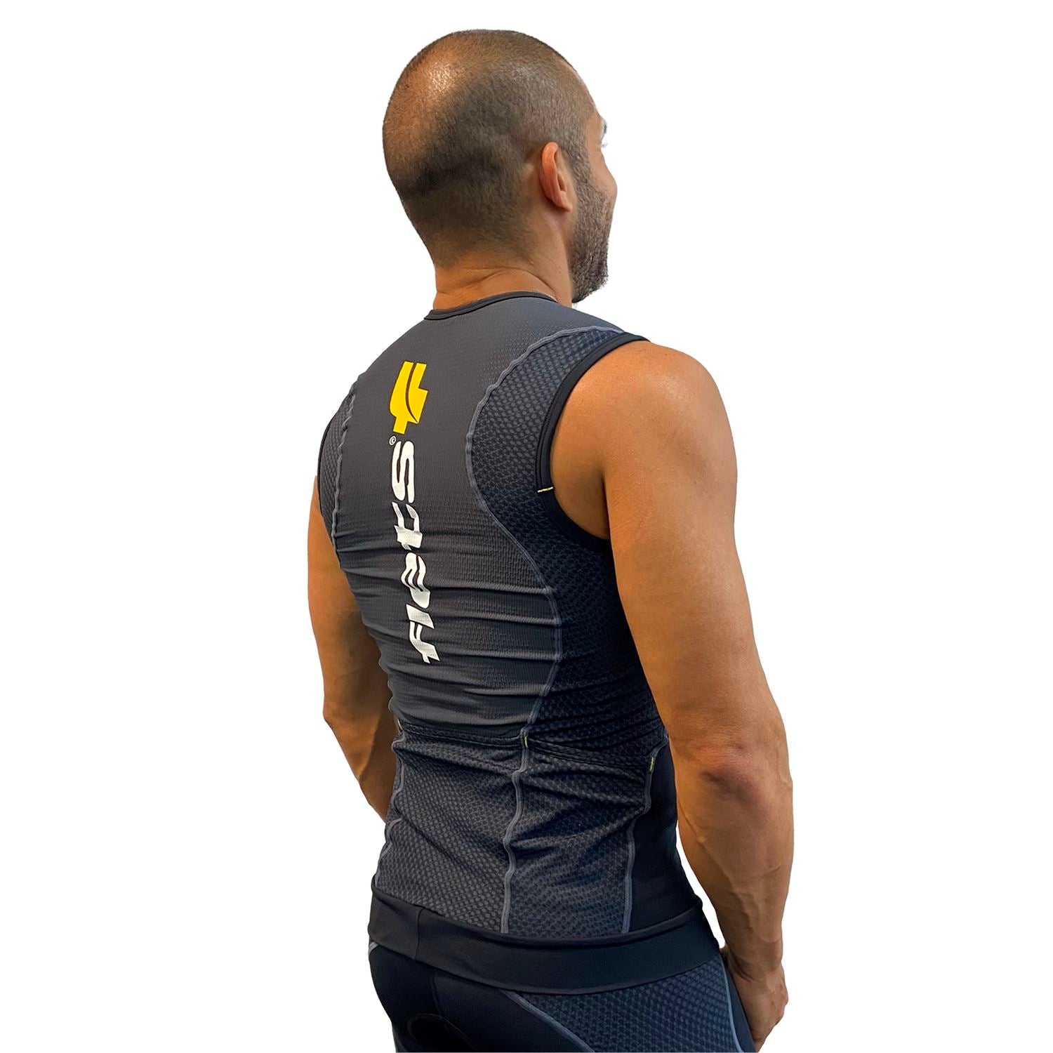 Regata Multisport Tri-Run Masculina Preta com FFE