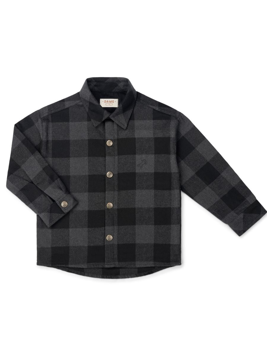 Camisa Xadrez Cosmopolitan Preto