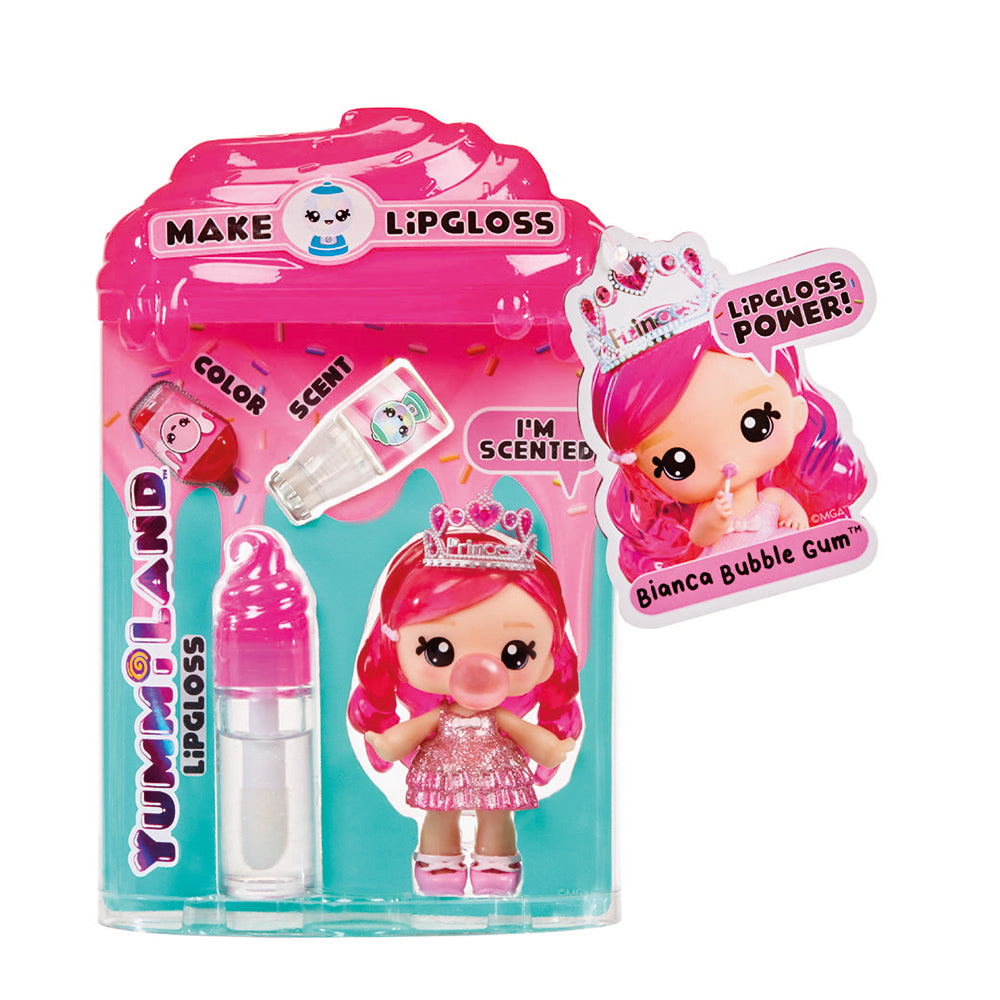 Boneca Yummiland Lipgloss - Bianca Bubblegum