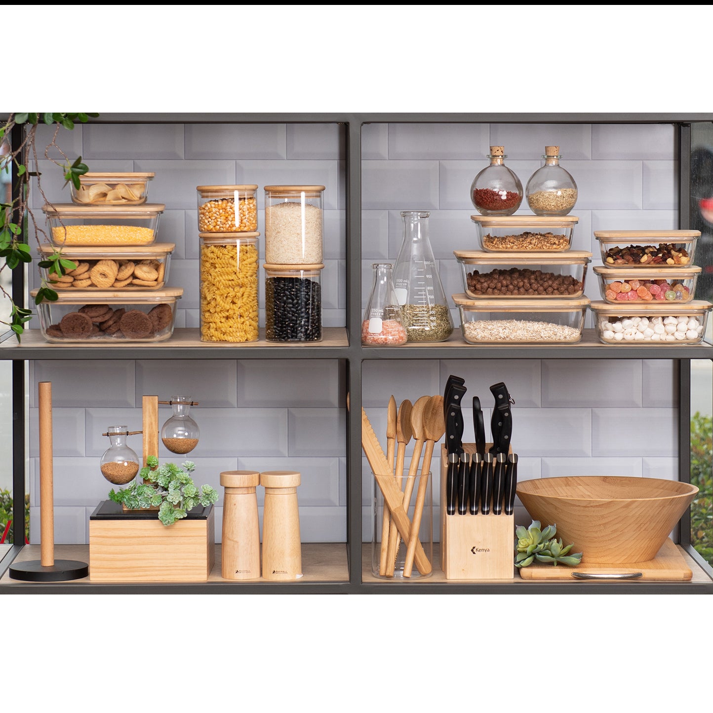 Saladeira em Bambu 31 cm Maxwell & Williams