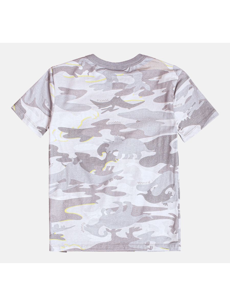 T-Shirt MC Camuflado Jurássico