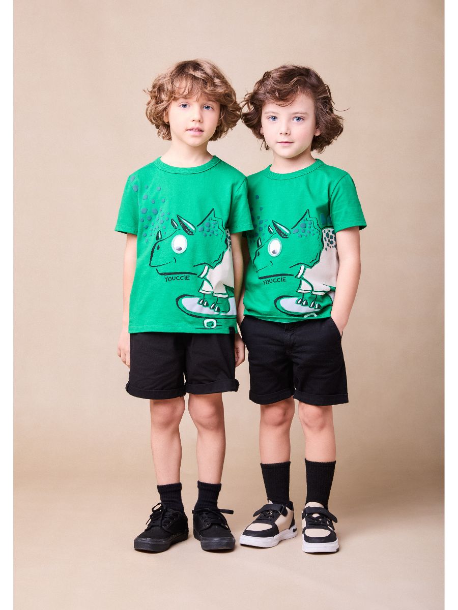 T-Shirt MC Youccie Verde Puro