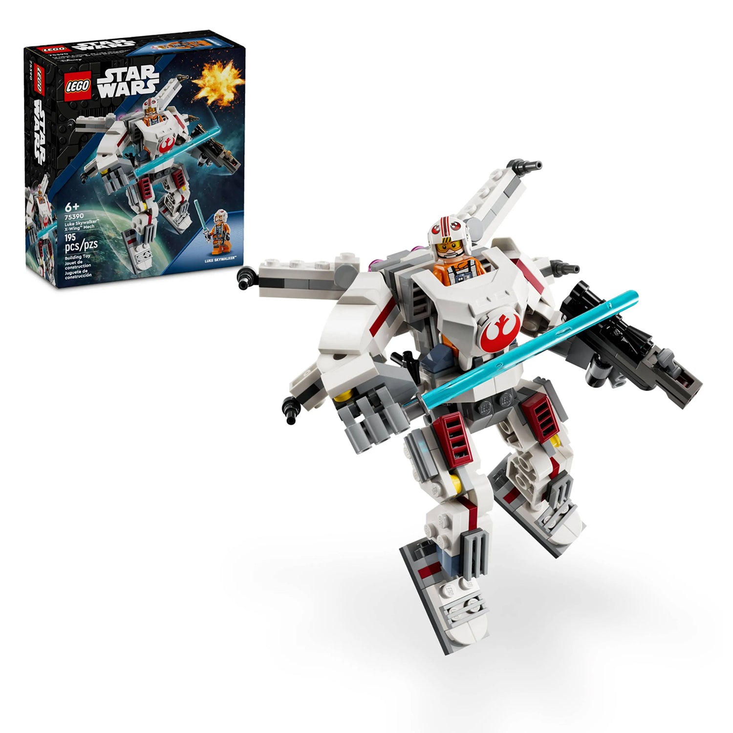 Lego Star Wars - Robô Luke Skywalker X-Wing