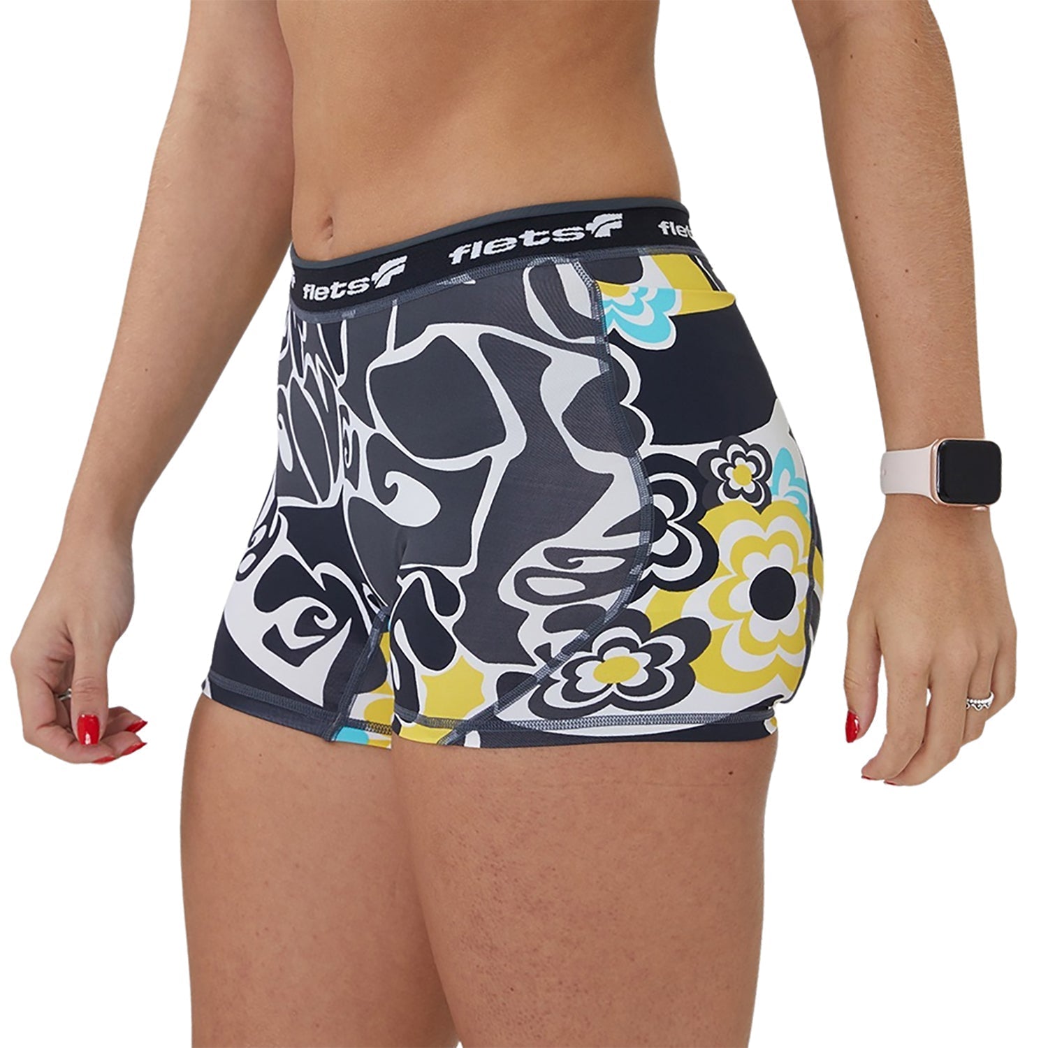 Shorts Curto de Compressão Feminino Flolmix