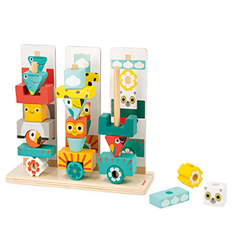 Totem de Empilhar 52 peças Tropik