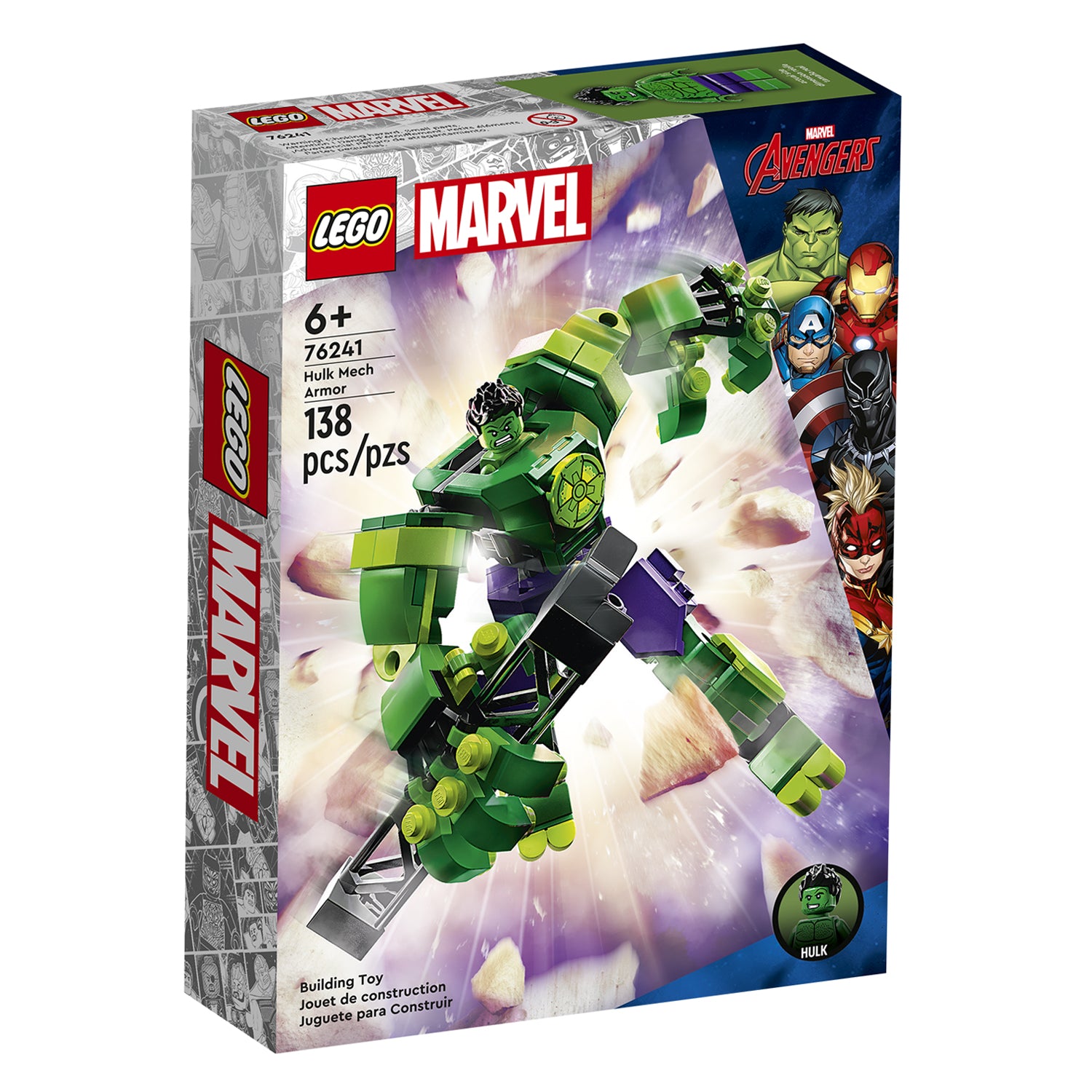 Lego Marvel - Armadura Mecânica do Hulk