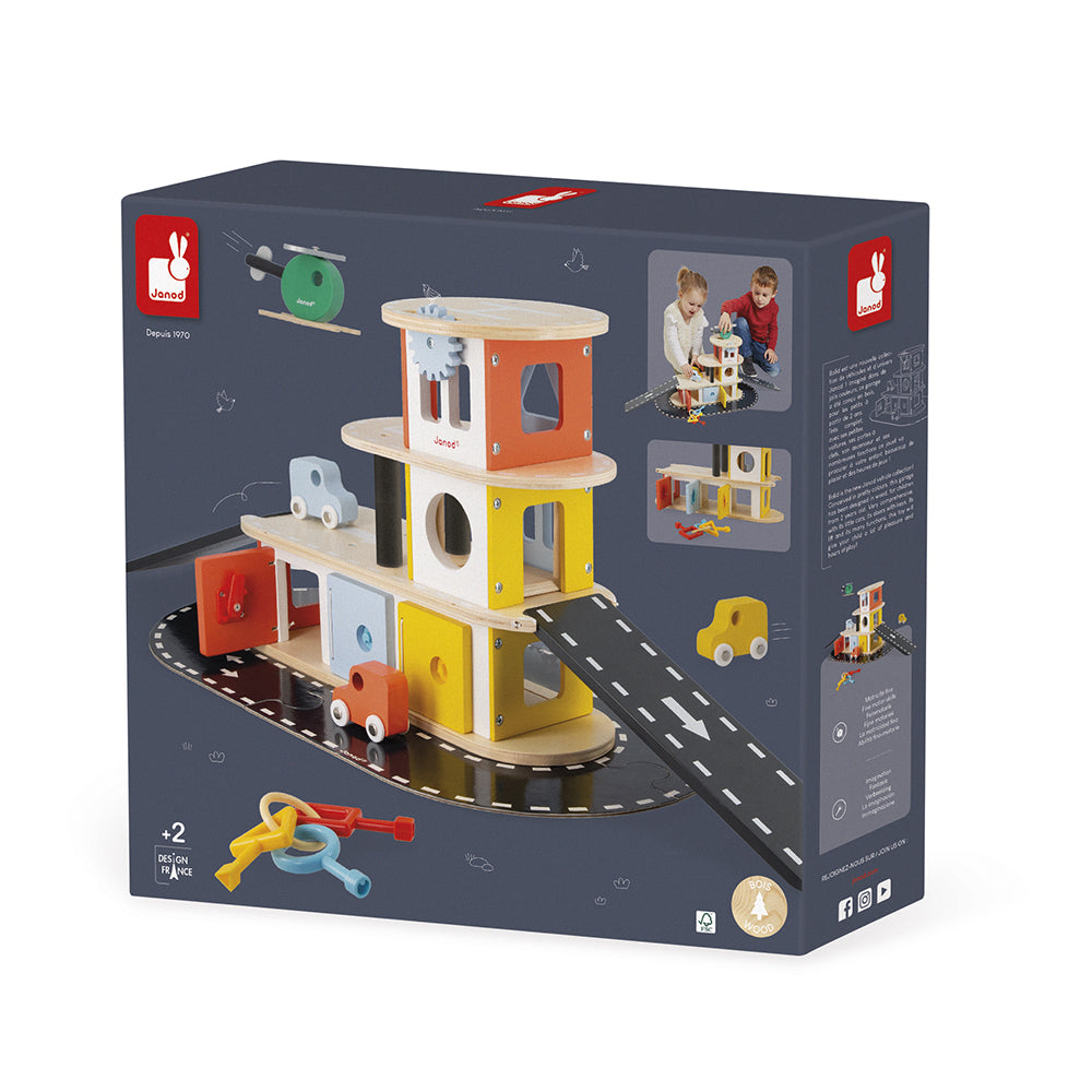 Super Garagem de Madeira