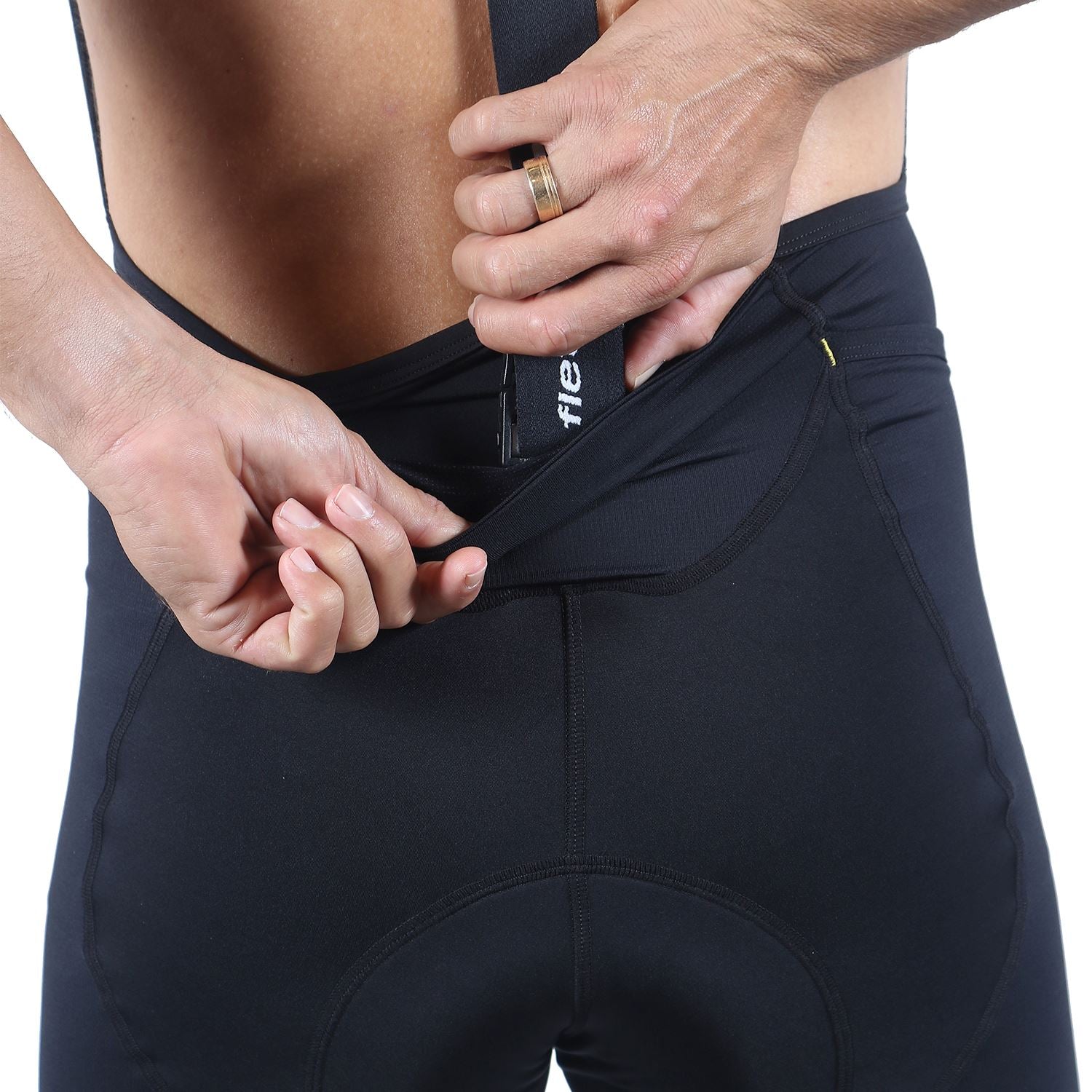 Bretelle Pee and Poop Easy Preto Masculino