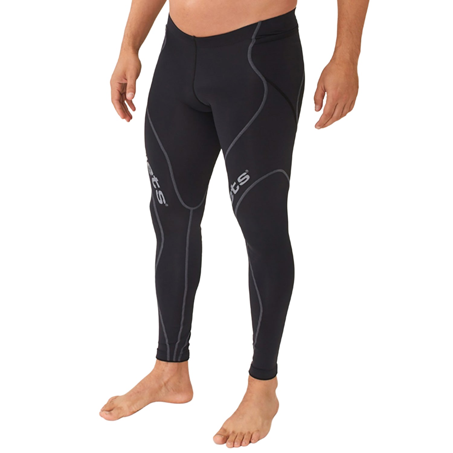 Calça Running de Compressão Masculina Preta