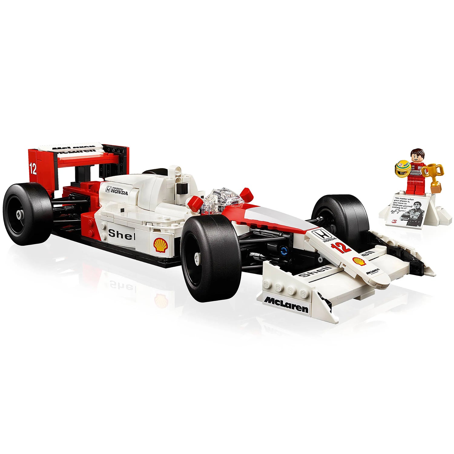 Lego Icons - McLaren MP4/4 e Ayrton Senna